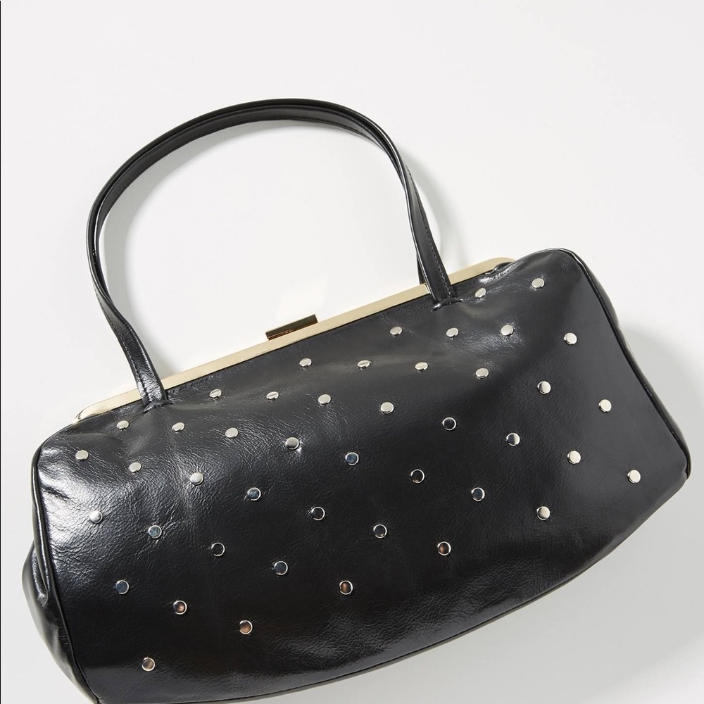 Clare V Yvette Studded Baguette Bag